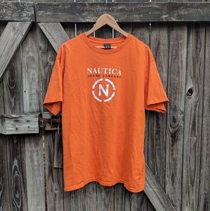 Orange Nautica Jeans Company Tee